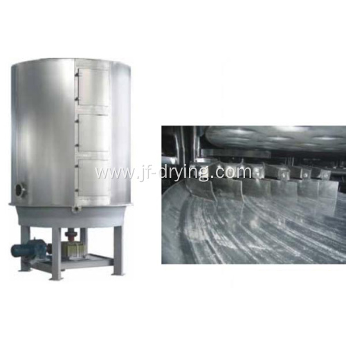 Vacuum continual plate dryer machine